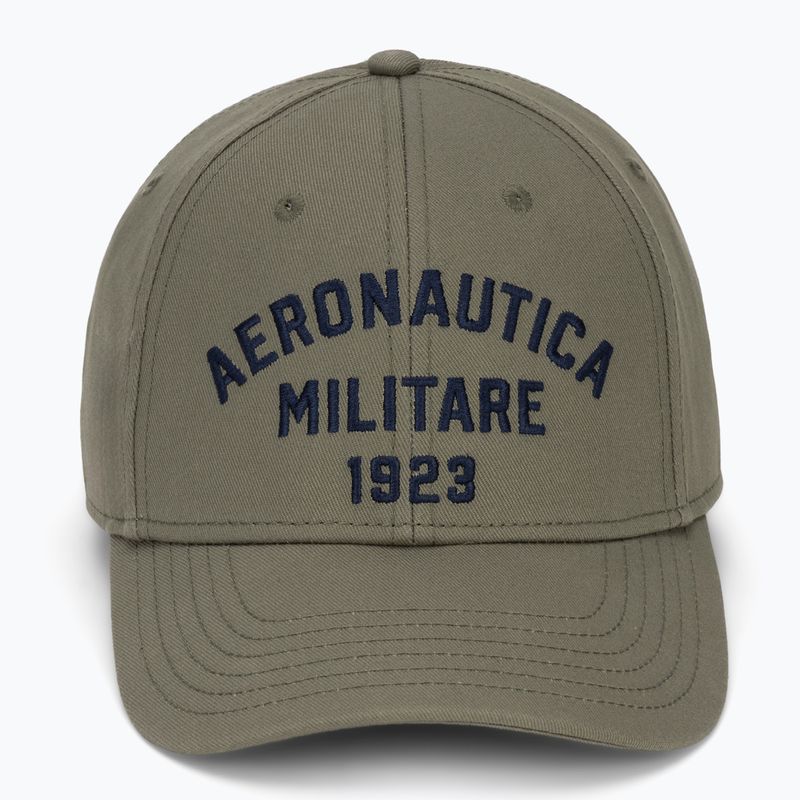 Мъжка шапка с козирка Aeronautica Militare HA1104UCT02 smokey olive 2