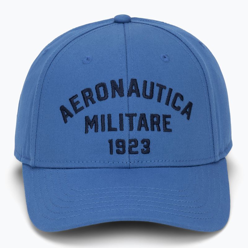 Mъжка шапка с козирка Aeronautica Militare HA1104UCT02 pacific blue 2