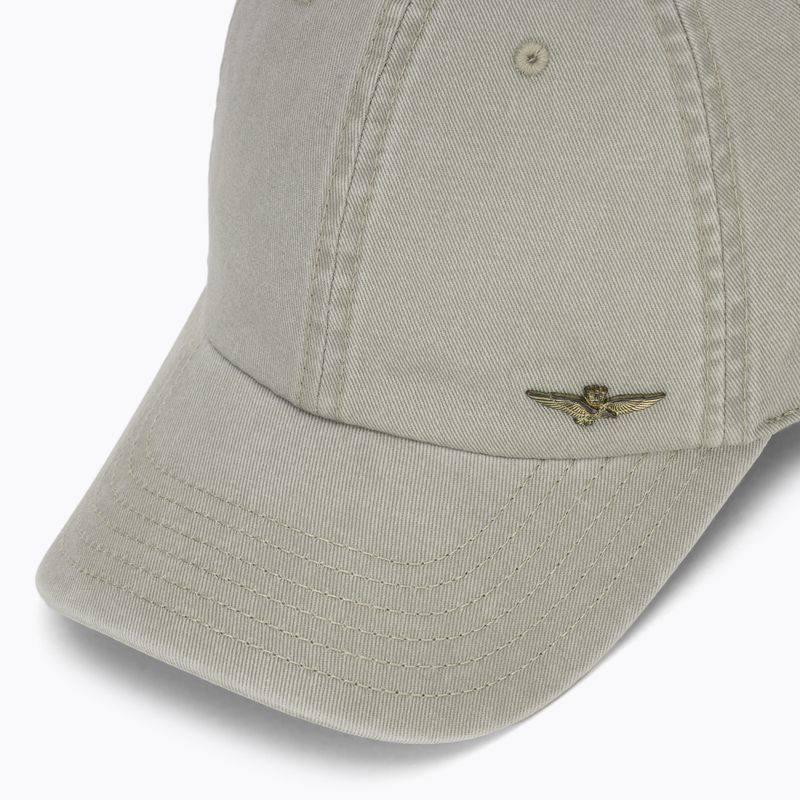 Мъжка шапка с козирка Aeronautica Militare HA1244UCT02476 dried sage 3