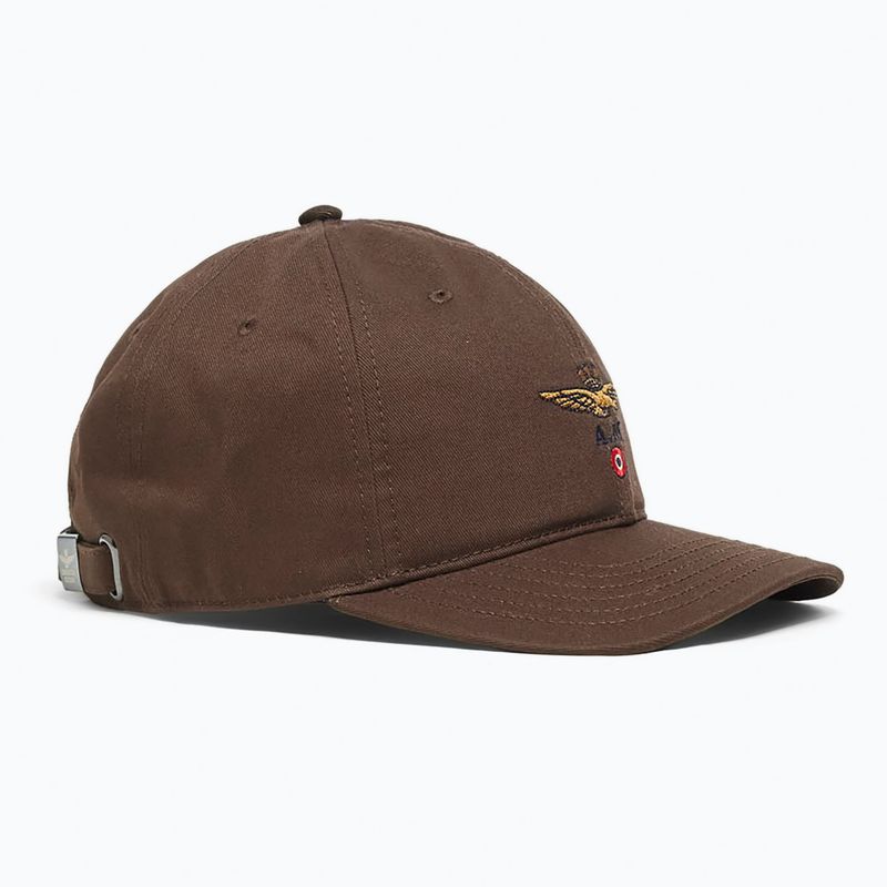Мъжка шапка с козирка Czapka Aeronautica Militare 262HA1246UCT02261 autumn brown