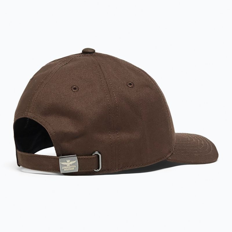 Мъжка шапка с козирка Czapka Aeronautica Militare 262HA1246UCT02261 autumn brown 2