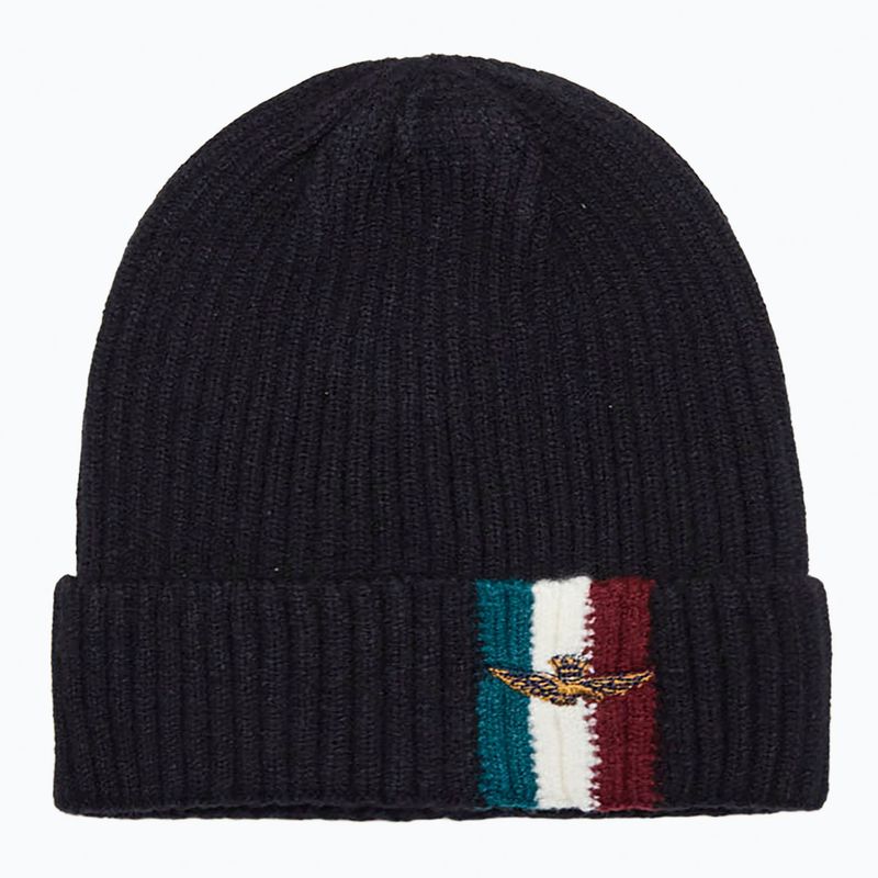 Мъжка зимна шапка Czapka Aeronautica Militare 262CU0094UL00555 jet black