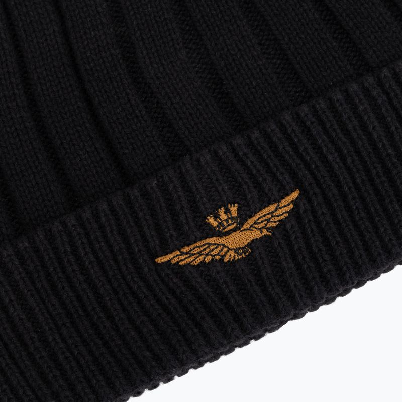 Мъжка зимна шапка Czapka Aeronautica Militare 262CU0098UL00485 jet black 3