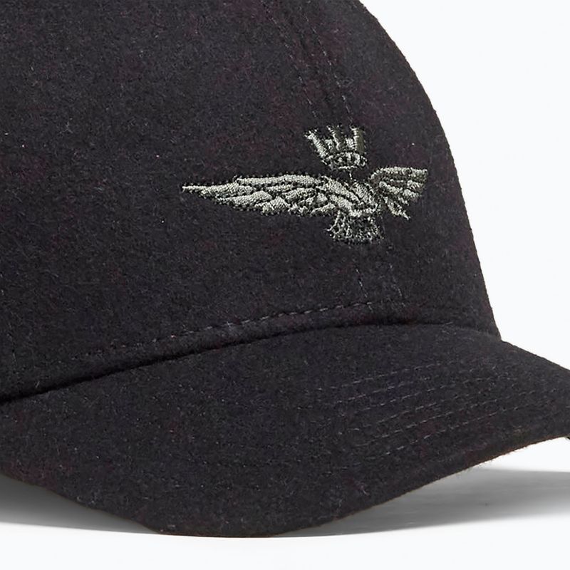 Мъжка шапка с козирка Czapka Aeronautica Militare 262HA1085UCT02333 jet black 3