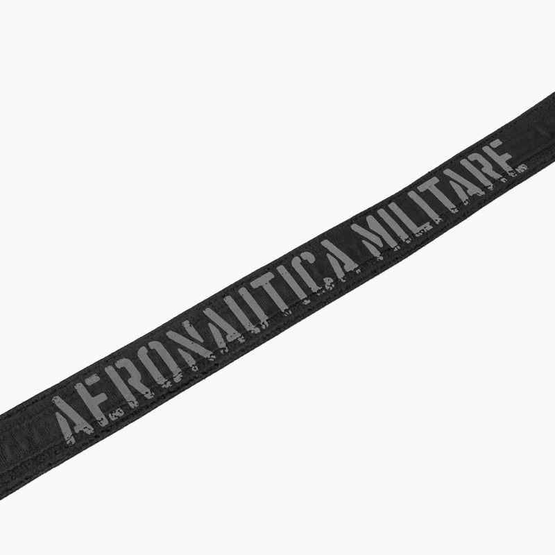 Колан за мъжки панталони Pasek Aeronautica Militare 262CI0325UCT03585 jet black 3