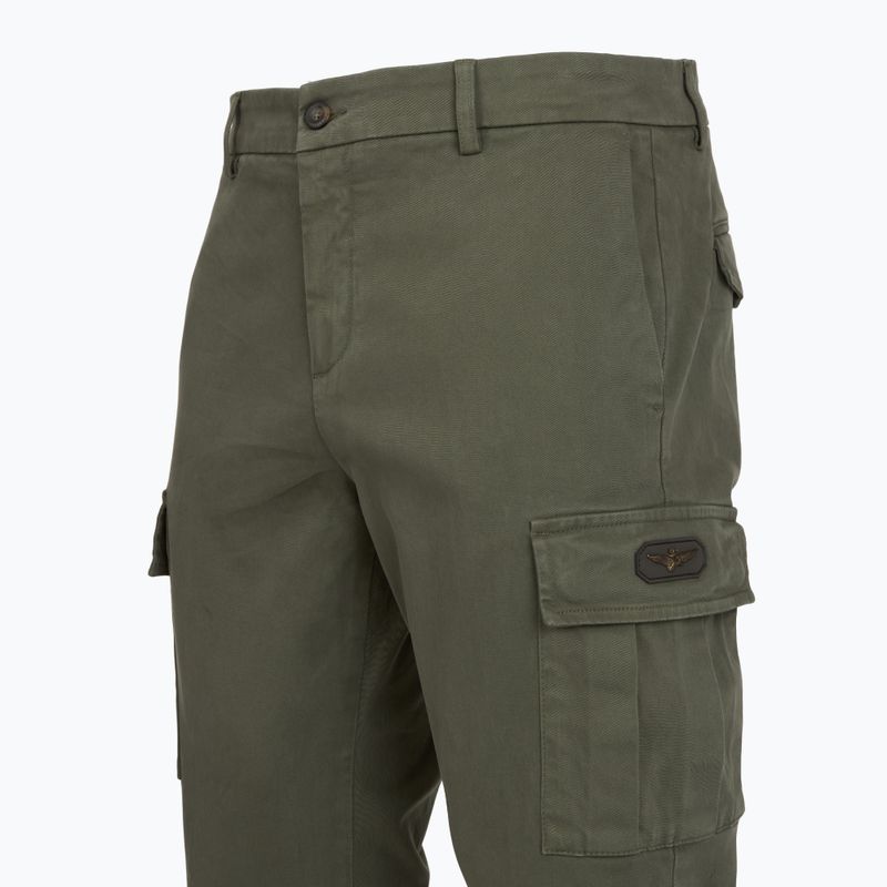 Мъжки панталони за бягане Spodnie Aeronautica Militare 262PA1740UCT04381 tea leaf 3