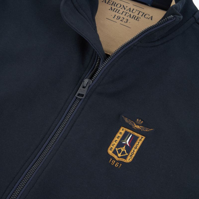 Мъжки суитшърт Aeronautica Militare 262FE2089UF00662 Fz blu navy 3