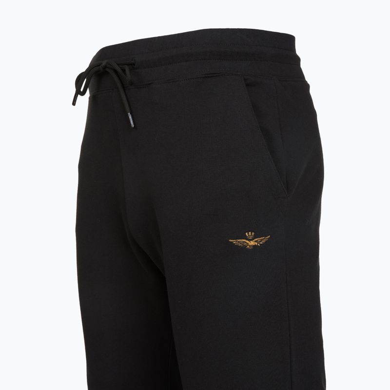 Мъжки панталони за бягане Spodnie Aeronautica Militare 262PF1008UF00662 jet black 3