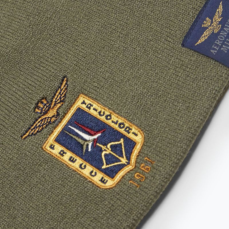 Мъжка зимна шапка Czapka Aeronautica Militare 262CU0092UL00450 tea leaf 3