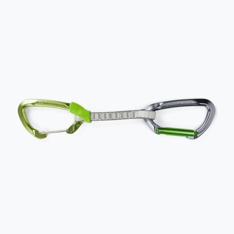 Climbing Express Climbing Technology Lime-M Set Dyneema Anodized green 2E670FRC0N