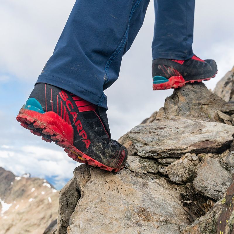 Мъжки високопланински обувки SCARPA Ribelle S HD black/red 12