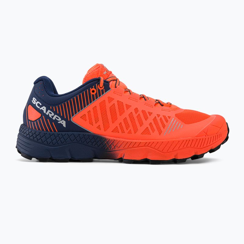 Мъжки обувки за бягане SCARPA Spin Ultra orange fluo/galaxy blue 2