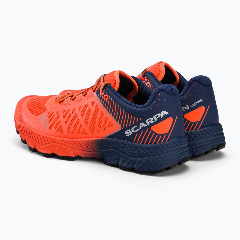 Мъжки обувки за бягане SCARPA Spin Ultra orange fluo/galaxy blue 3