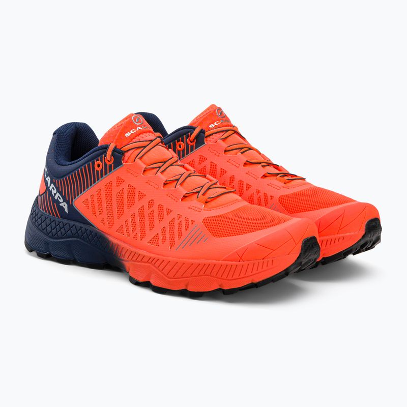 Мъжки обувки за бягане SCARPA Spin Ultra orange fluo/galaxy blue 5