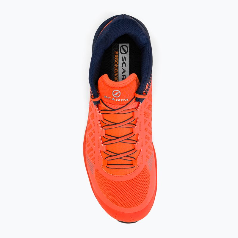 Мъжки обувки за бягане SCARPA Spin Ultra orange fluo/galaxy blue 6