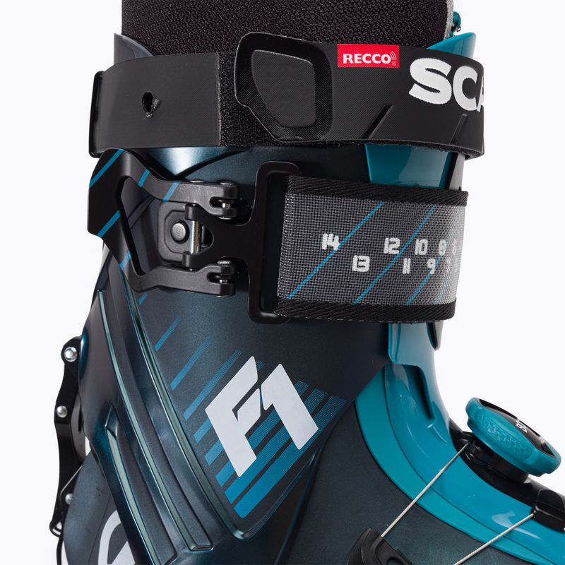 Мъжки ски обувки SCARPA F1 anthracite/ottanio 6