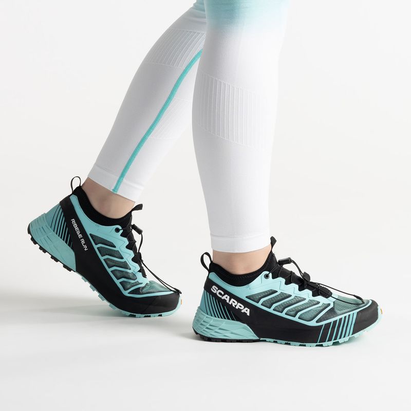 Дамски обувки за бягане SCARPA Ribelle Run aqua/black 2