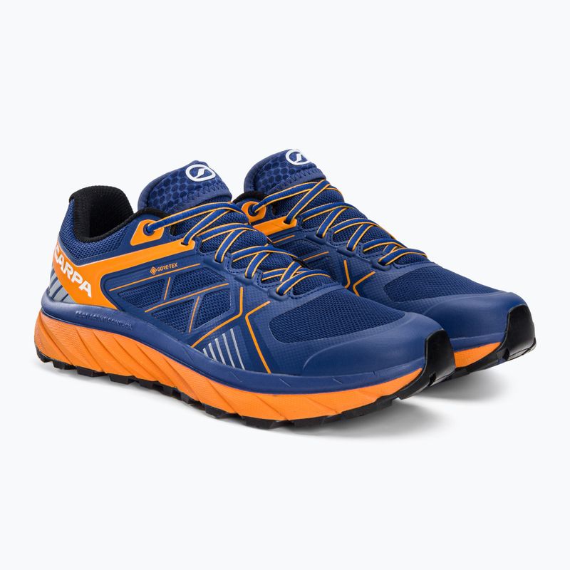 Мъжки маратонки SCARPA Spin Infinity GTX true blue/orange 4