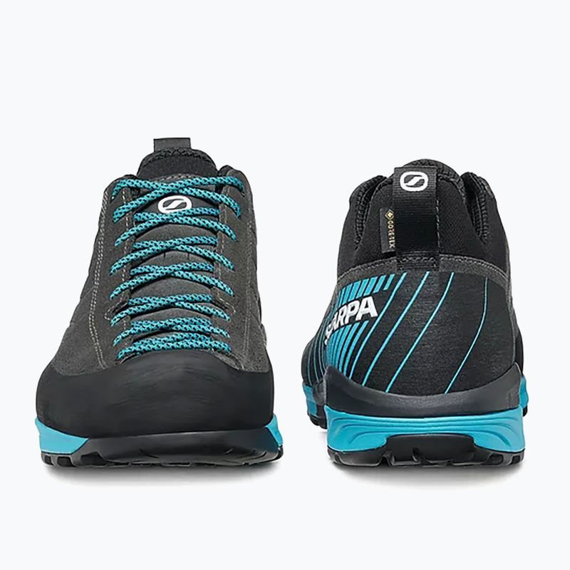 Мъжки ботуши за трекинг SCARPA Mescalito GTX black-blue 72103-200/1 14