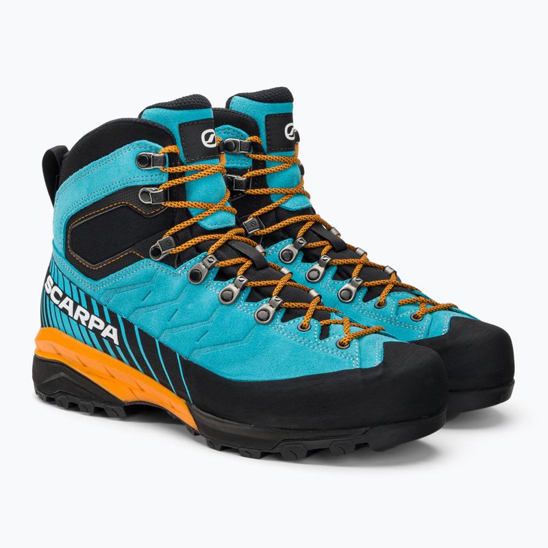 Мъжки ботуши за трекинг SCARPA Mescalito TRK GTX azure/azure 4