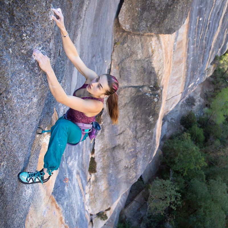 Дамски обувки за катерене SCARPA Vapor smoke/yellow 17