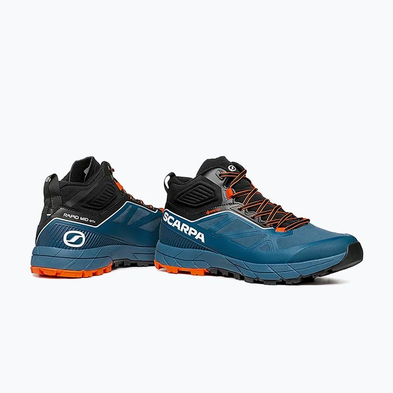 Мъжки ботуши за трекинг SCARPA Rapid Mid GTX blue 72695-200/2 14