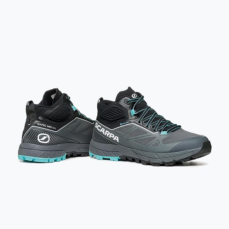 Дамски ботуши за трекинг SCARPA Rapid Mid GTX сив 72695-202/1 14