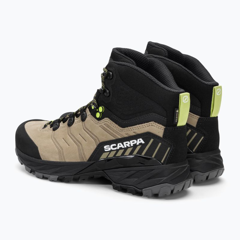 Дамски ботуши за трекинг SCARPA Rush Trk Pro GTX beige/black 63139 3