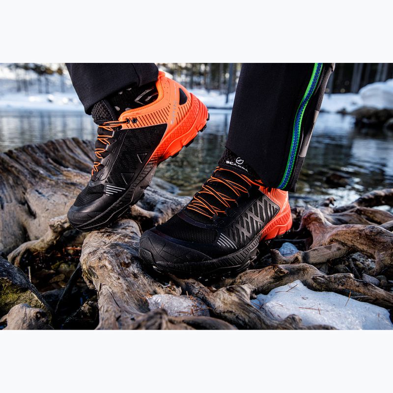 Мъжки обувки за бягане SCARPA Spin Ultra GTX orange fluo/black 9