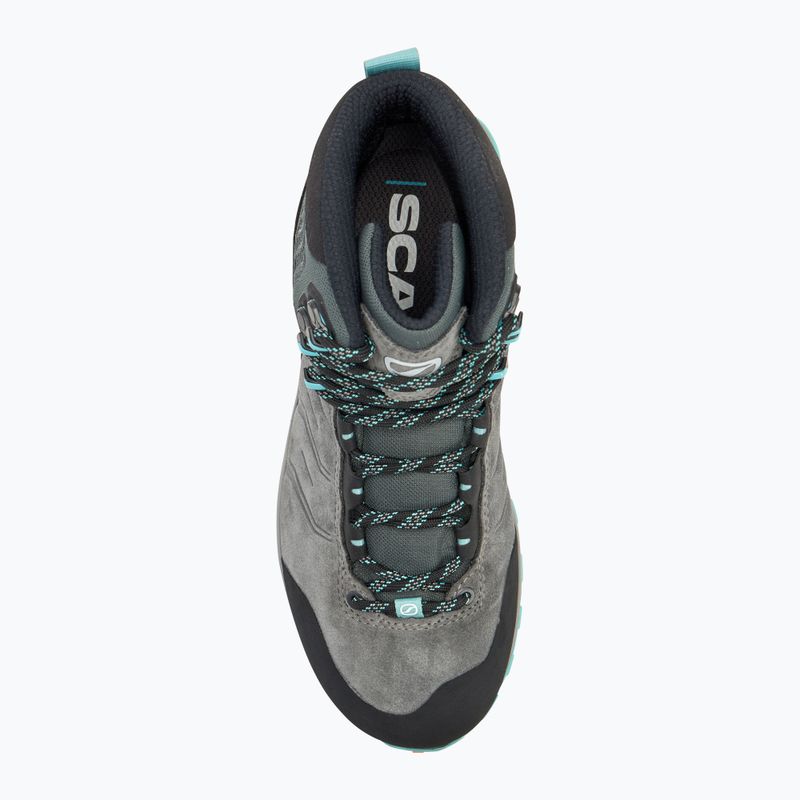 Дамски обувки за трекинг SCARPA Rush TRK GTX midgray/aqua 5