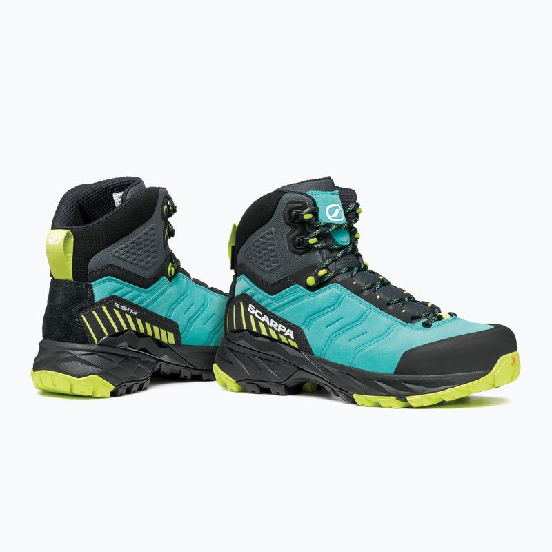 Дамски ботуши за трекинг SCARPA Rush TRK GTX ceramic/sunny lime 11