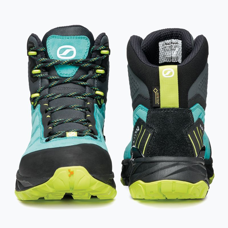 Дамски ботуши за трекинг SCARPA Rush TRK GTX ceramic/sunny lime 14