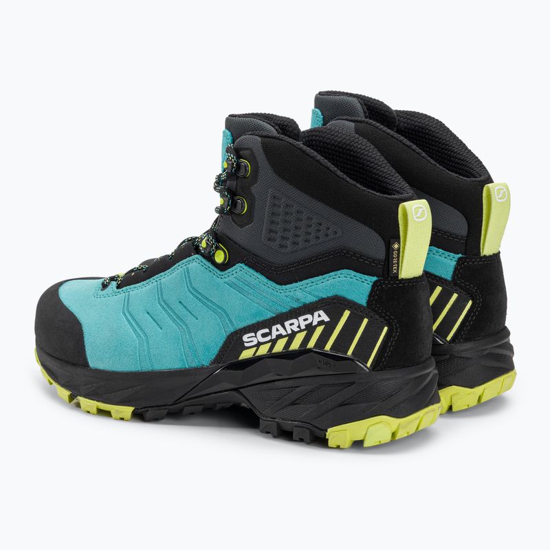 Дамски ботуши за трекинг SCARPA Rush TRK GTX ceramic/sunny lime 3