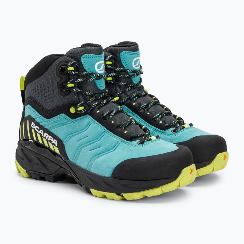 Дамски ботуши за трекинг SCARPA Rush TRK GTX ceramic/sunny lime 4