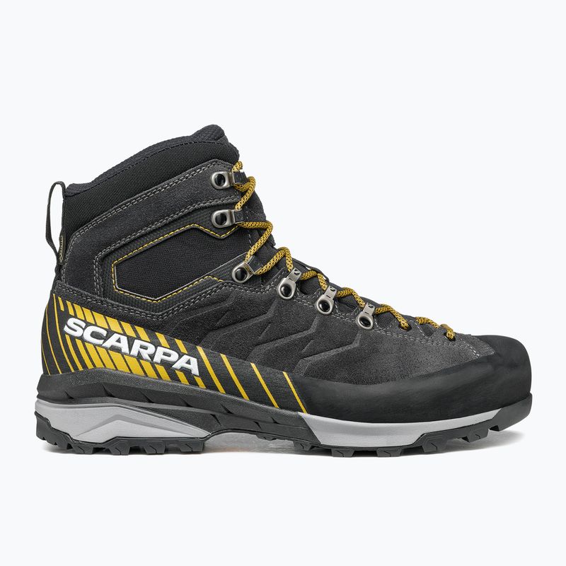 Мъжки обувки за трекинг SCARPA Mescalito TRK GTX dark anthracite/ mustard 2