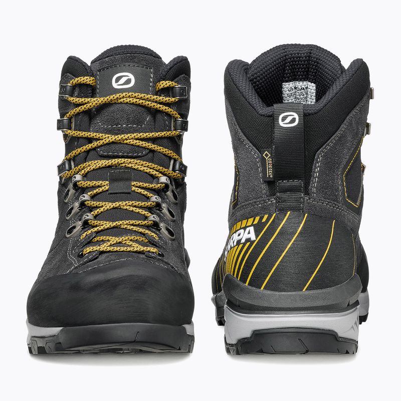 Мъжки обувки за трекинг SCARPA Mescalito TRK GTX dark anthracite/ mustard 4