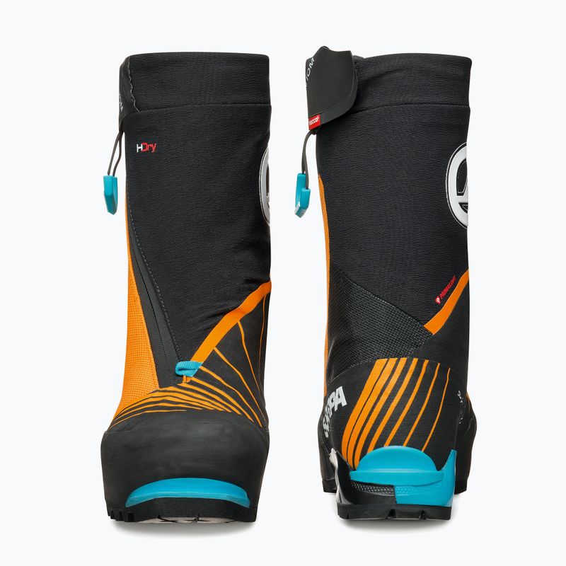 Високопланински ботуши Scarpa Phantom Tech HD black/bright orange за мъже 10