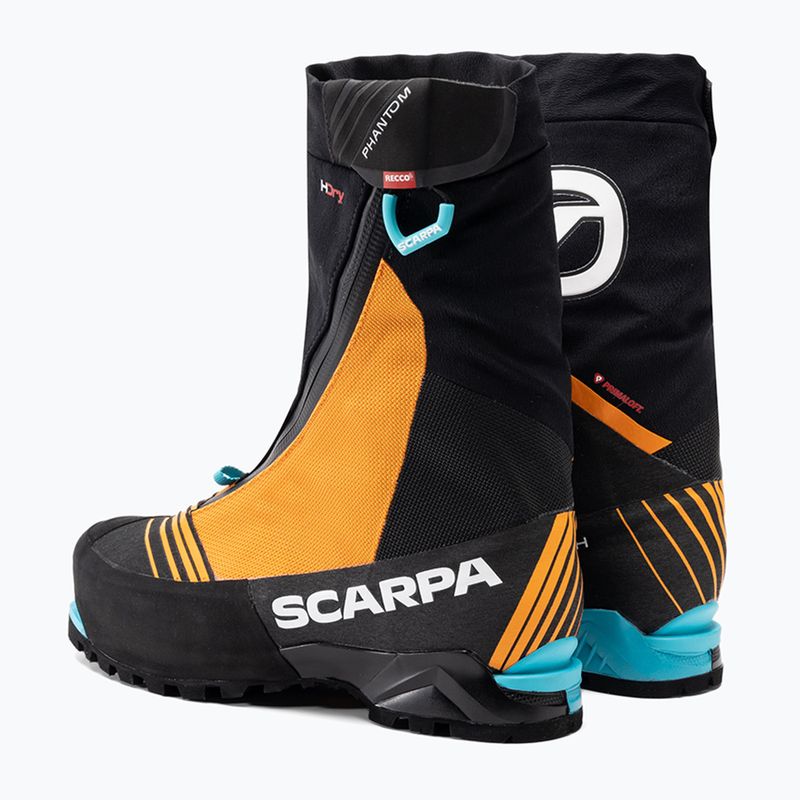 Високопланински ботуши Scarpa Phantom Tech HD black/bright orange за мъже 3