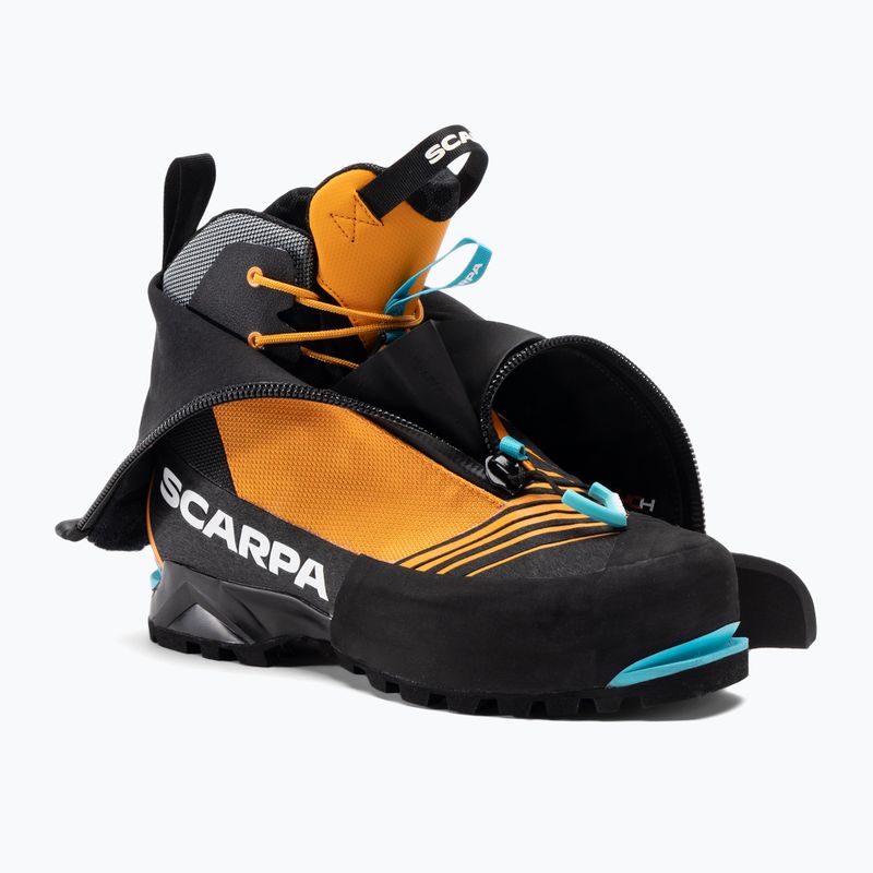 Високопланински ботуши Scarpa Phantom Tech HD black/bright orange за мъже 6