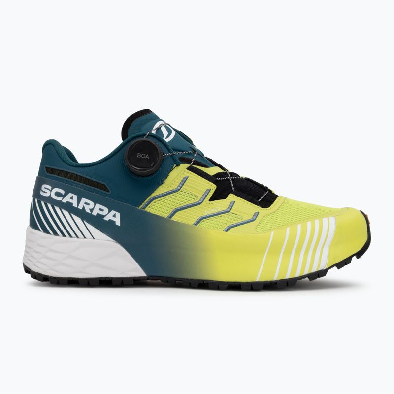 Мъжки обувки за бягане SCARPA Ribelle Run Calibre HT lime green/deep lagun 2