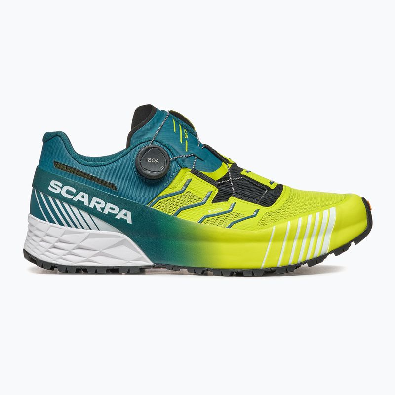 Мъжки обувки за бягане SCARPA Ribelle Run Calibre HT lime green/deep lagun