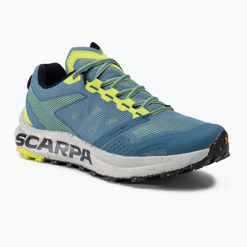 Дамски обувки за бягане SCARPA Spin Planet ocean blue/lime