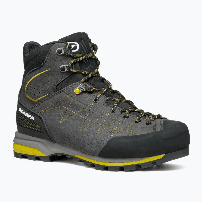 Мъжки туристически обувки SCARPA Zodiac TRK GTX anthracite/sulphur 8