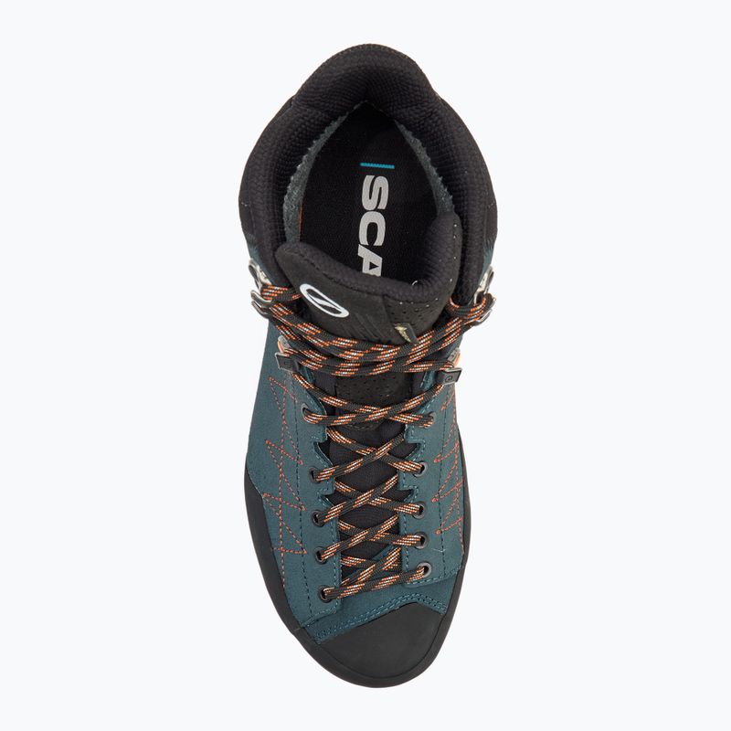 Мъжки обувки за трекинг SCARPA Zodiac TRK GTX petrol/rust orange 5