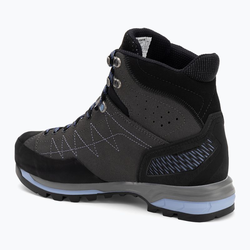 Дамски туристически обувки SCARPA Zodiac TRK GTX anthracite/lavender 3
