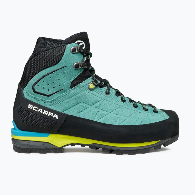 Мъжки високопланински обувки SCARPA Zodiac Tech GTX waterfall/black 2