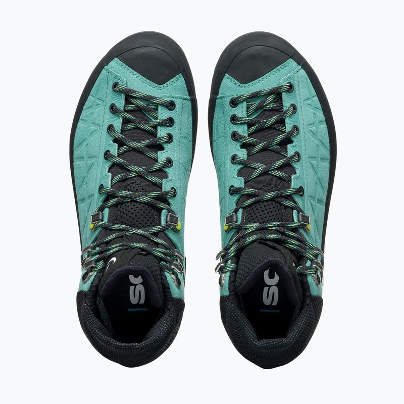 Мъжки високопланински обувки SCARPA Zodiac Tech GTX waterfall/black 5