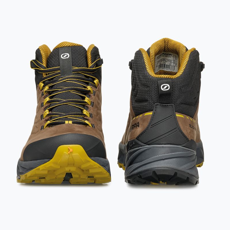 Мъжки обувки за трекинг SCARPA Rush 2 Pro Mid GTX brown/sulphur 4