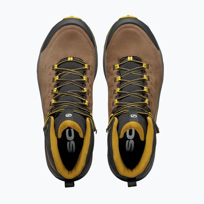 Мъжки обувки за трекинг SCARPA Rush 2 Pro Mid GTX brown/sulphur 5