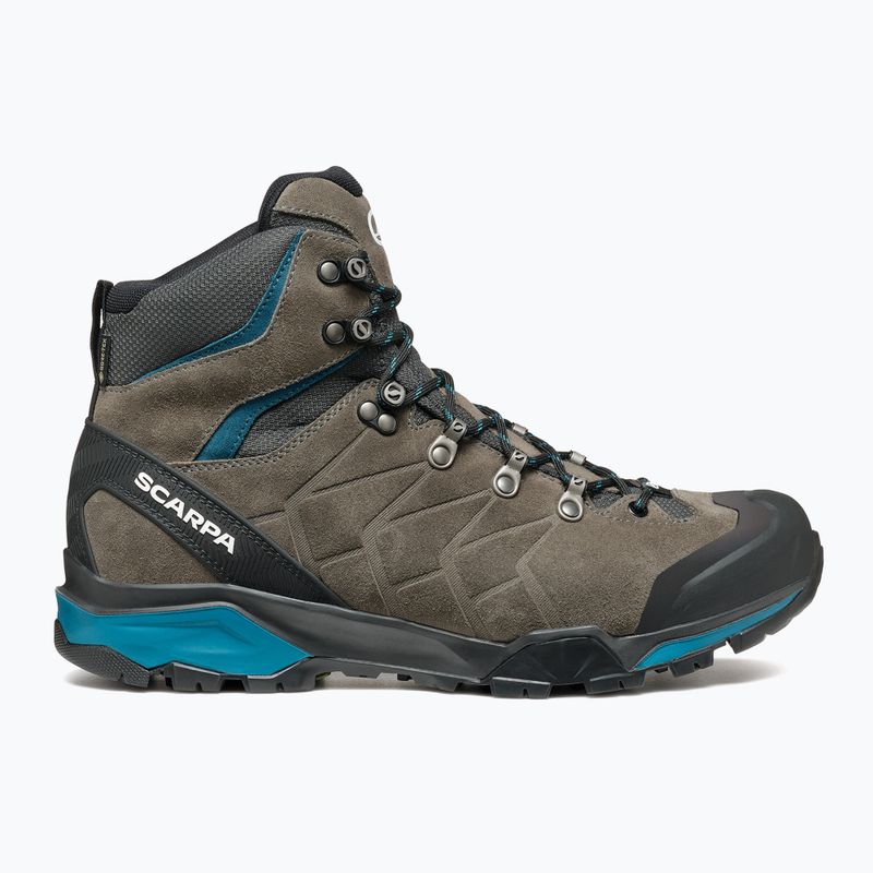 Мъжки обувки за трекинг SCARPA ZG Trek GTX titanium/lake blue 9